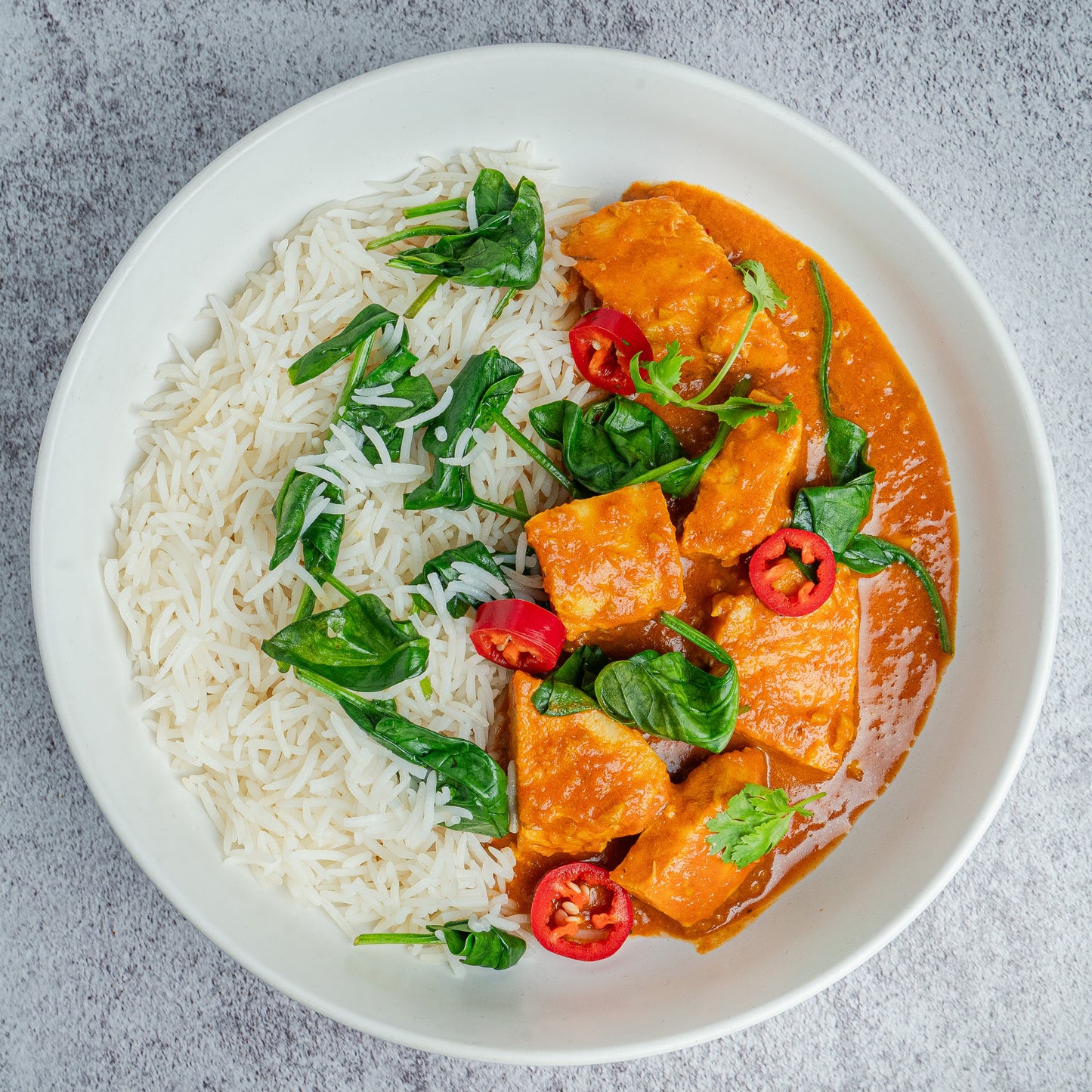 Chicken Spinach Korma(S)