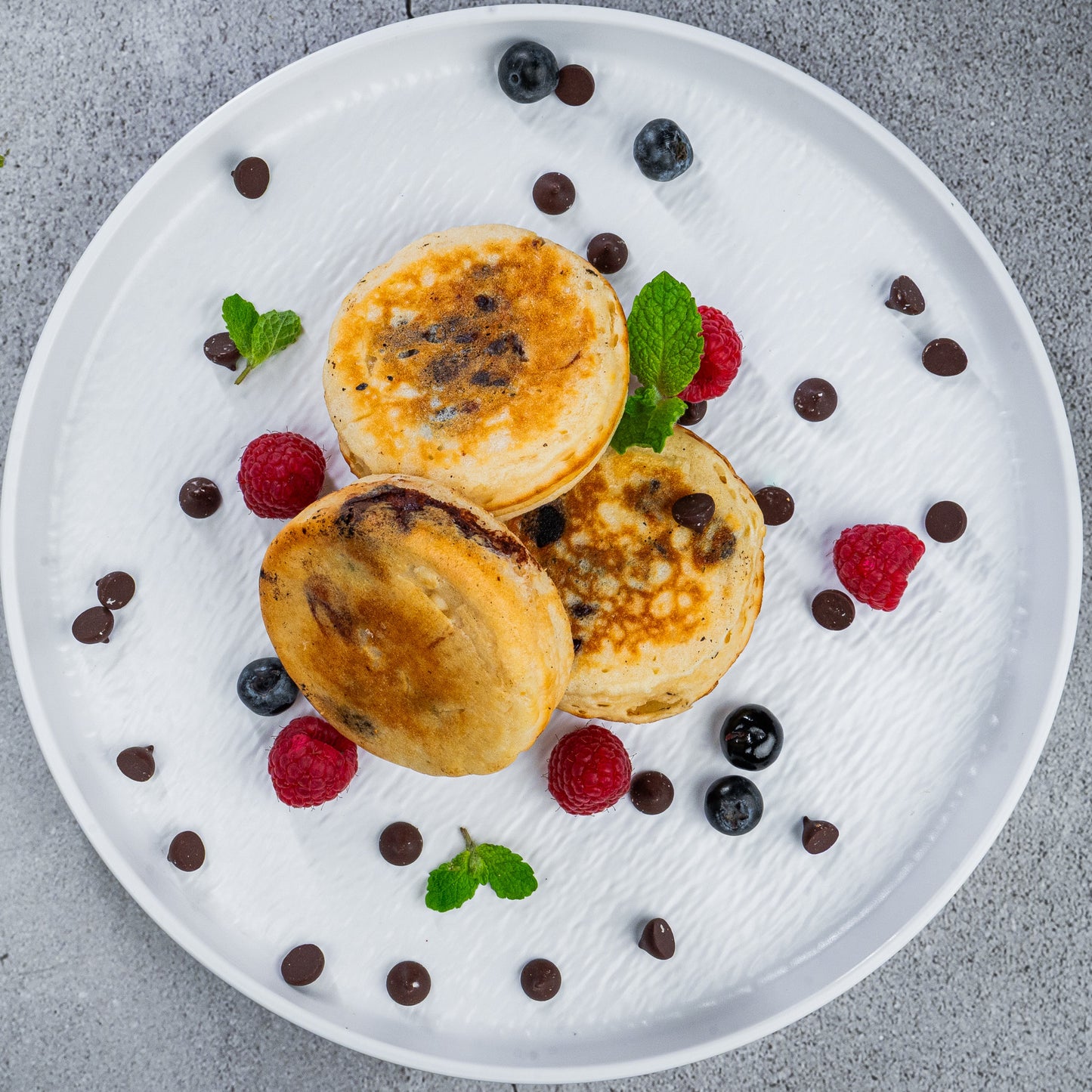 Chocolate Chip Protein Pancakes(S)