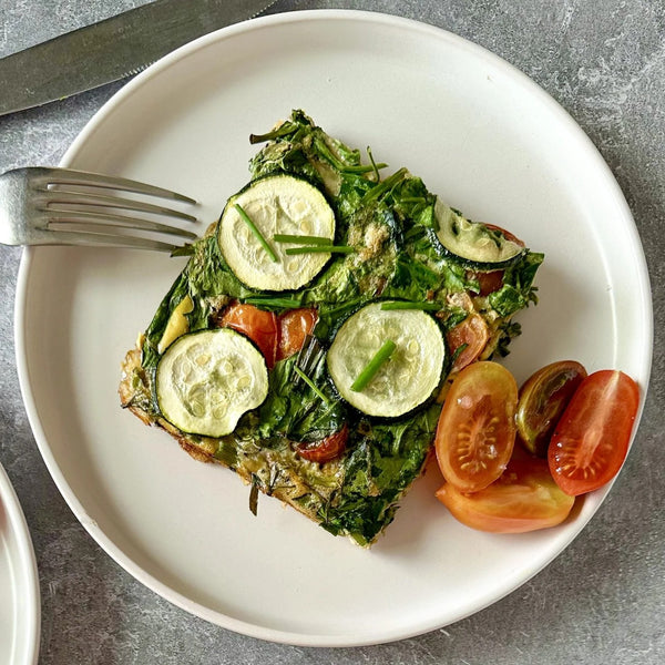 Tray baked Prawn Frittata (S)