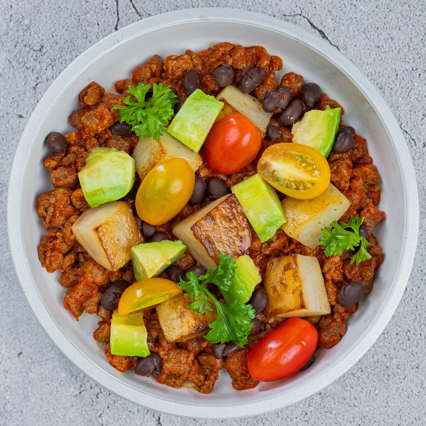 Nacho" Baked Potato" (P)