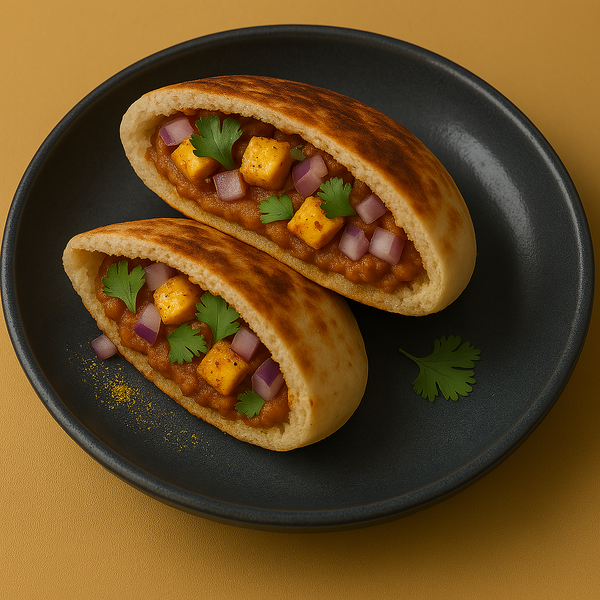 Paneer Veg pita sandwich (P)