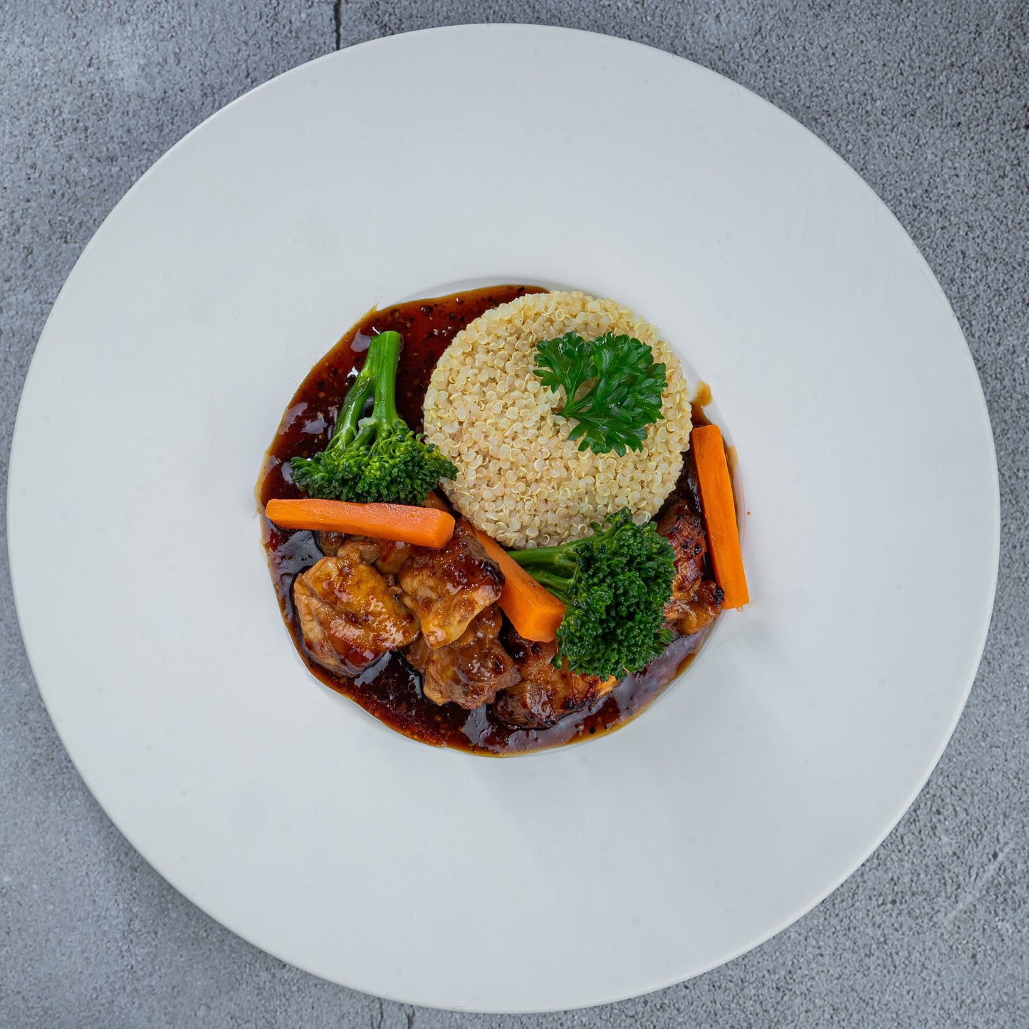 Pinoy Chicken Adobo with Quinoa(S)