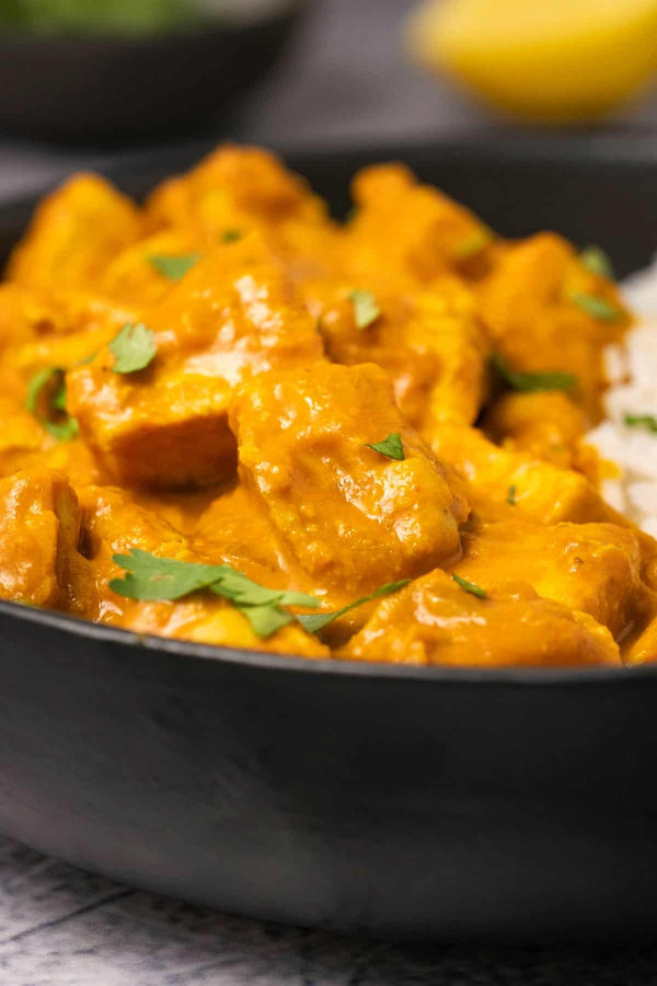Vegan Makhni with Peas Pulao