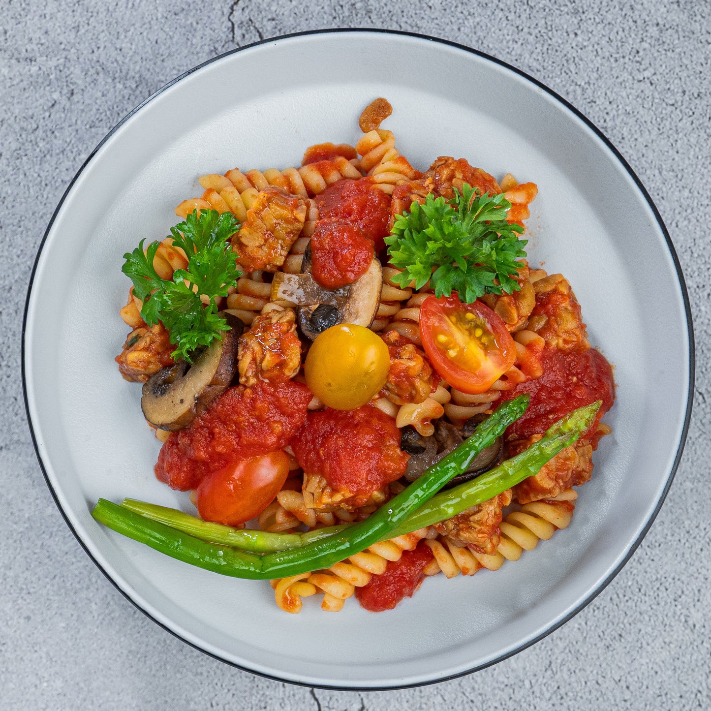 Wholemeal Pasta with Arrabbiata Sauce(P)