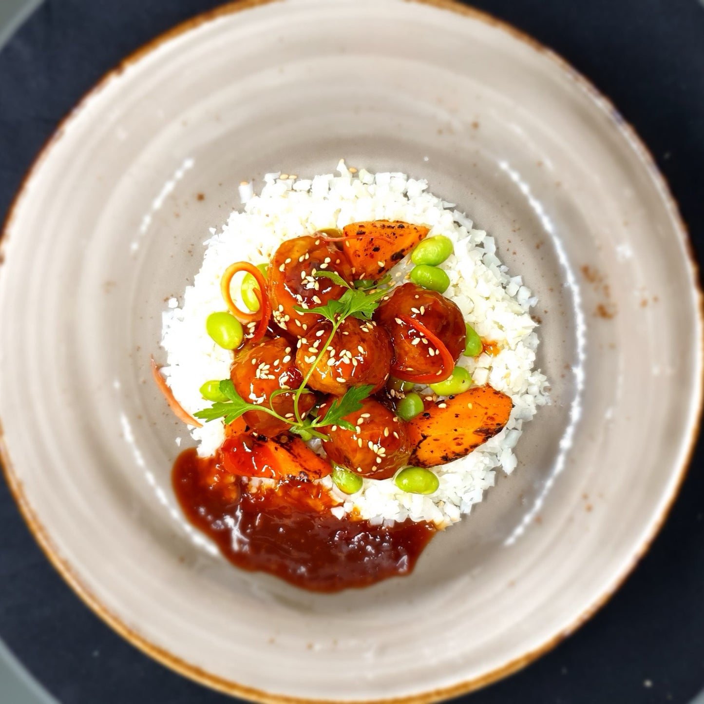 Chilli garlic Vegan bites(Plant Based)