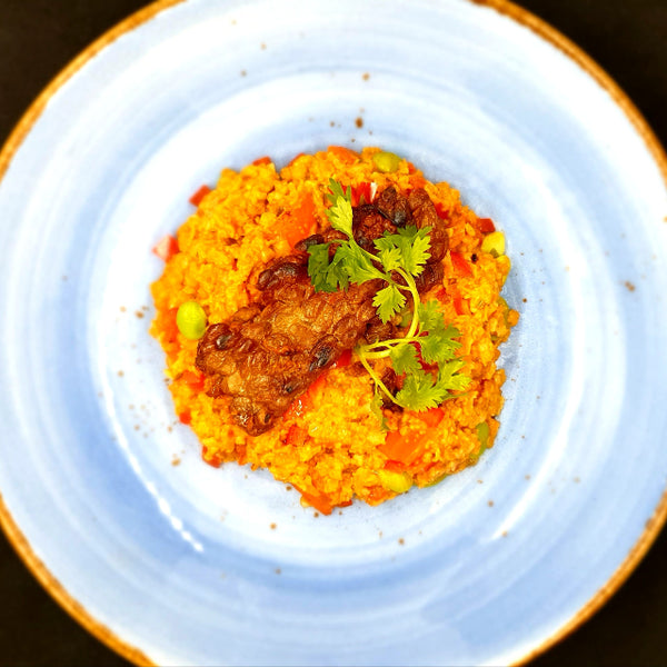 Tempeh Masala Oatmeal