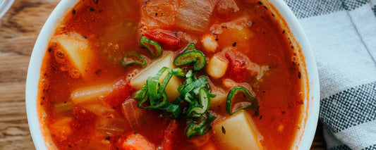 Spicy Tomato Beef Soup