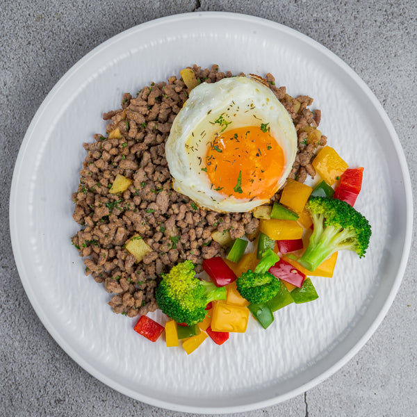 Beef and Eggs Casserole