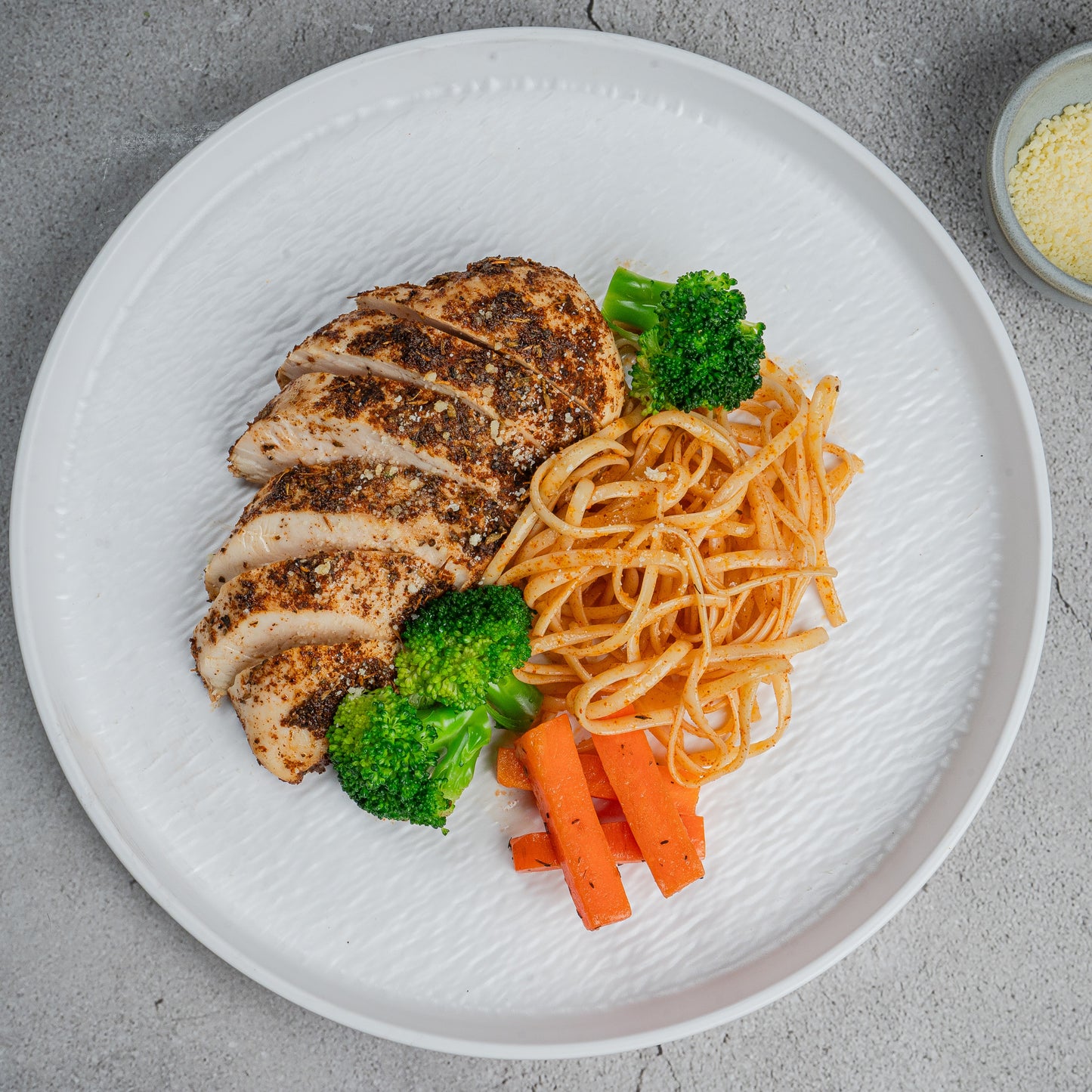 Cajun Chicken with Parmesan Zoodles (S)