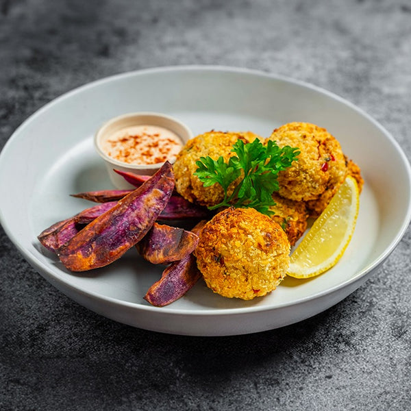 Crab Croquettes with yogurt Remoulade Sauce(S)
