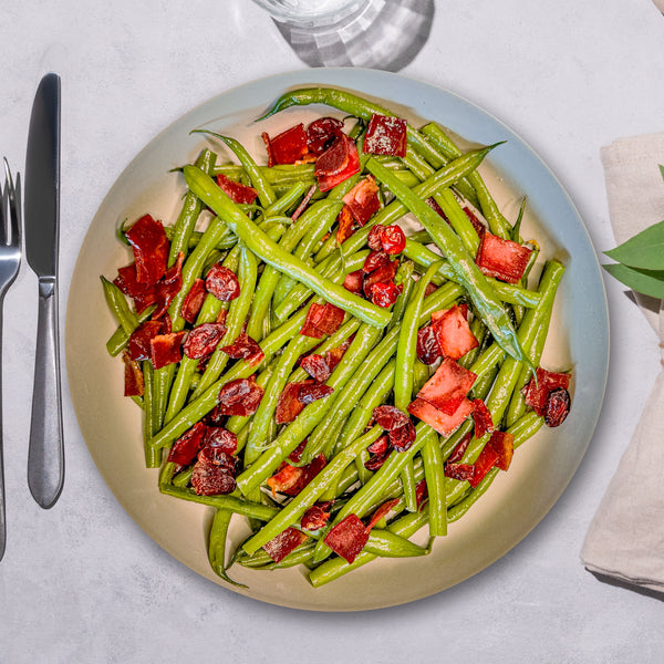 Cranberry Bacon Green Beans