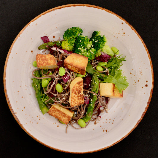 Jade Noodles in Sesame Ginger Sauce(P)