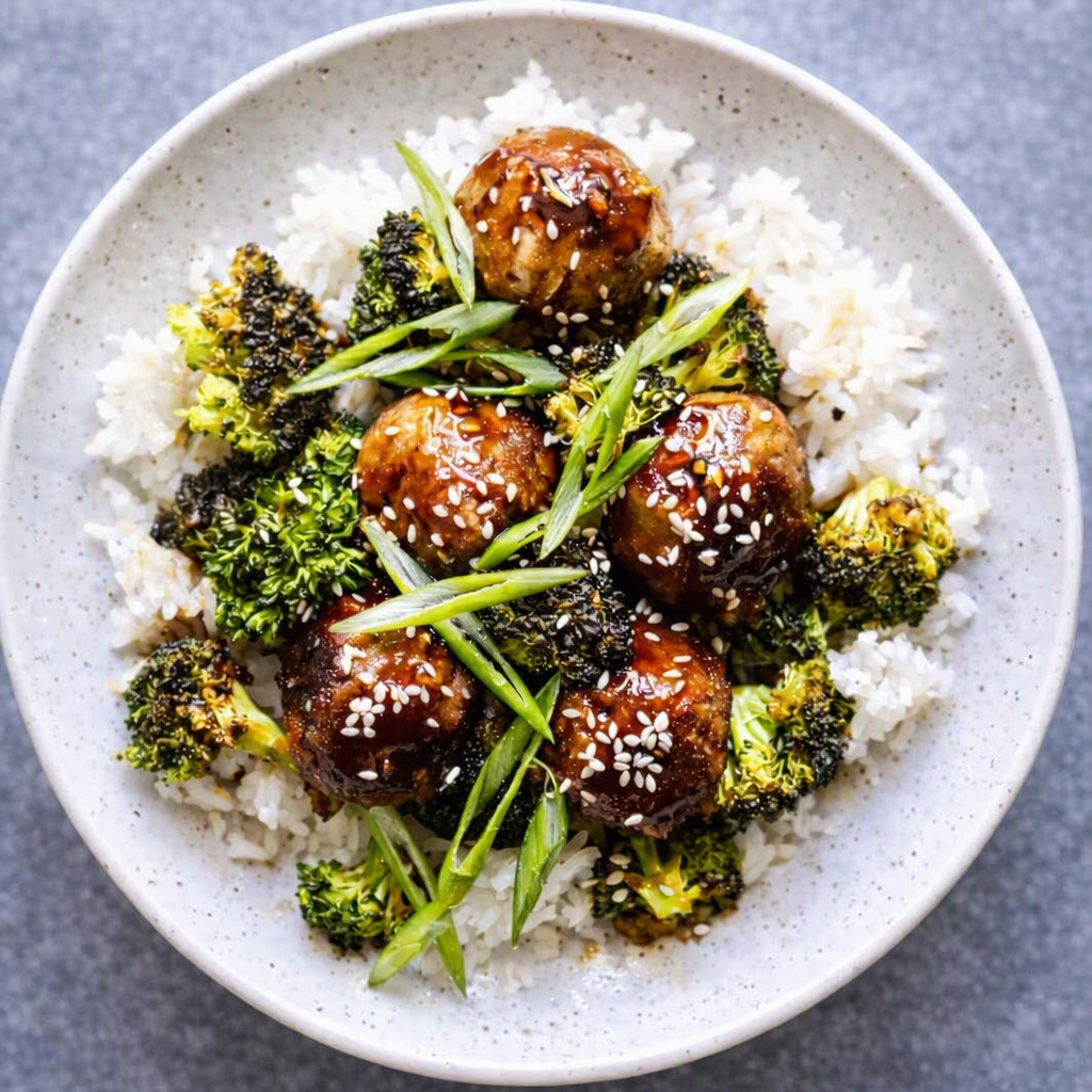 Mongolian Meat-less Rice Bowl (P)