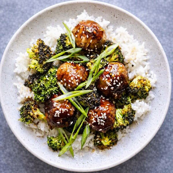 Mongolian Meat-less Rice Bowl 