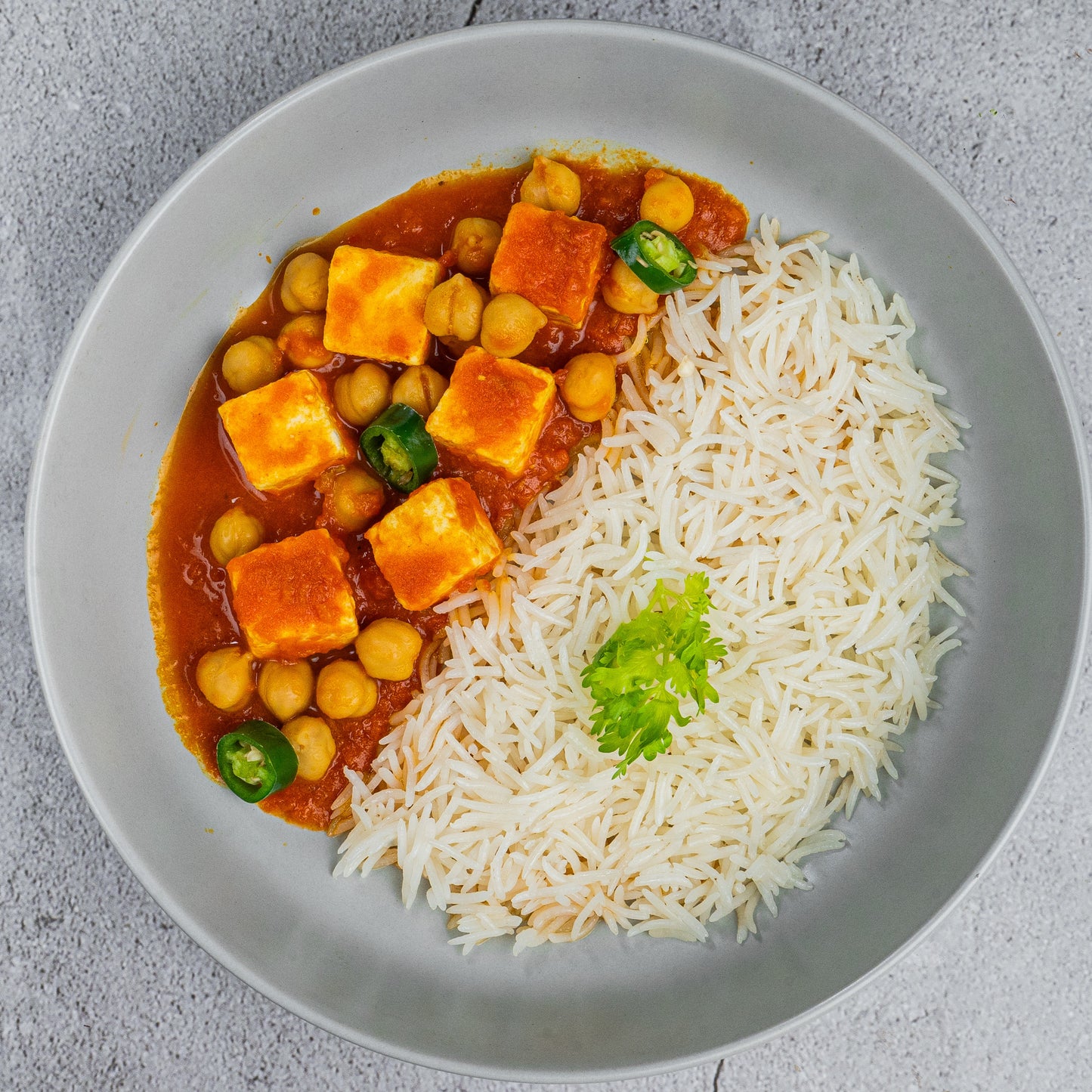Paneer Channa Masala(P)