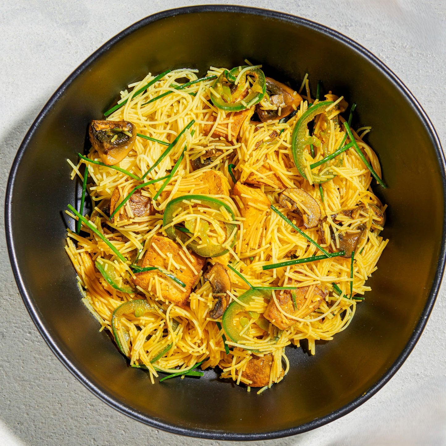 Paneer Curry Vermicelli Noodle (P)