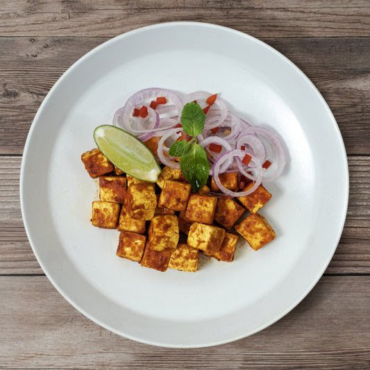 Tandoori-Spiced Sous-Vide Paneer
