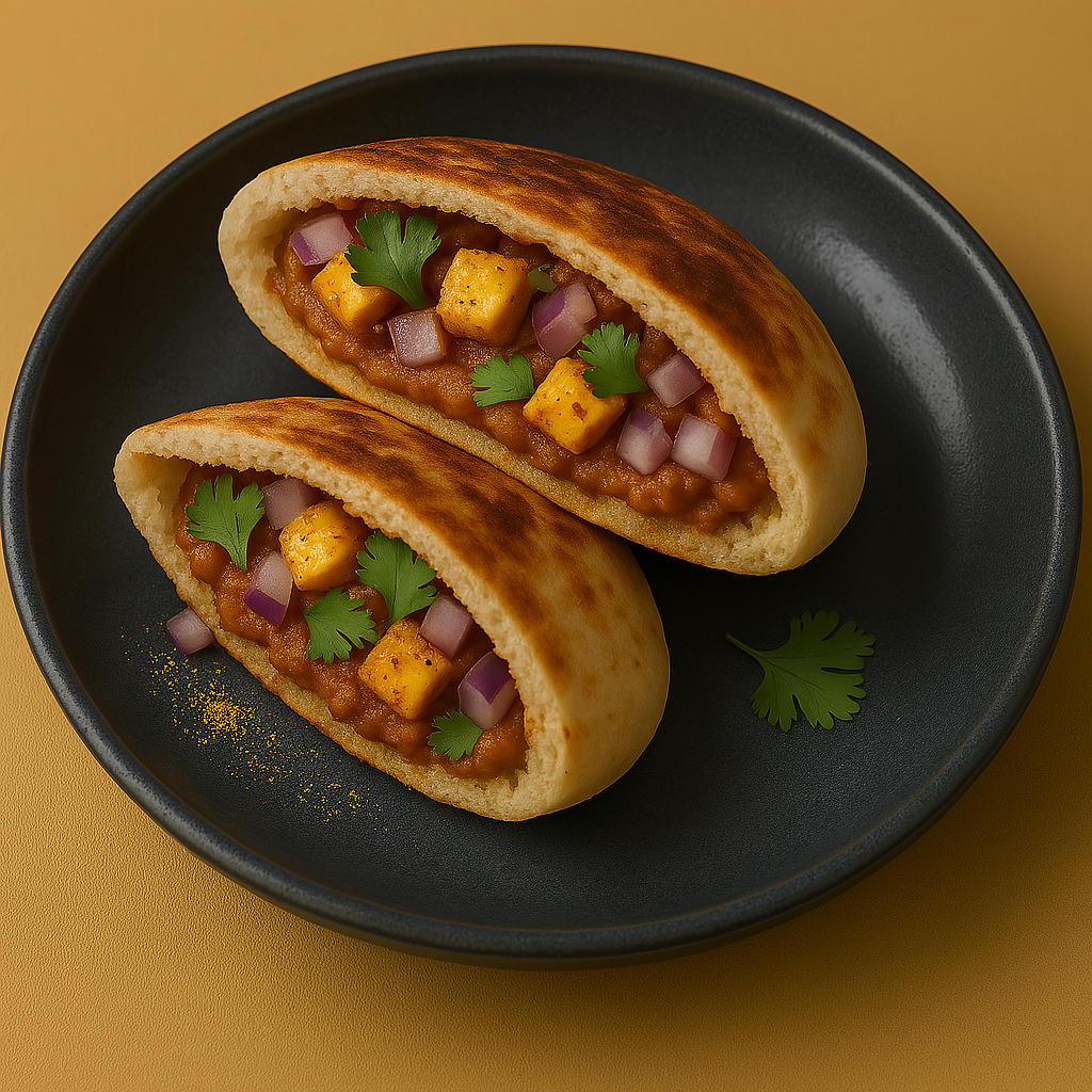 Paneer Veg pita sandwich (P)