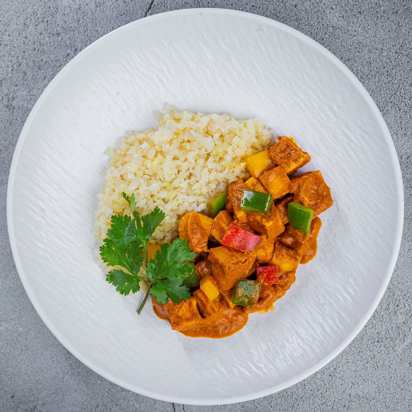 Quorn Masala with Cauliflower Rice(P)
