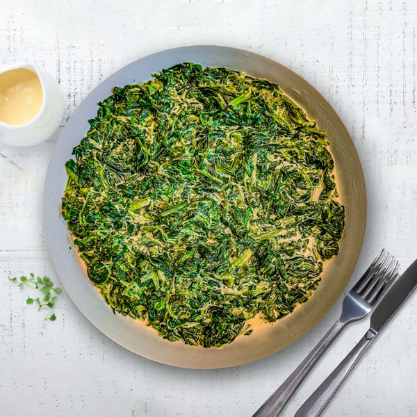 Sautéed Creamy Spinach