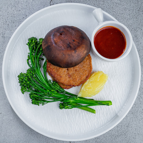 Skillet Vegan Mushroom Steak