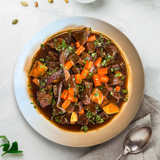 Sous-Vide Beef Brisket Stew