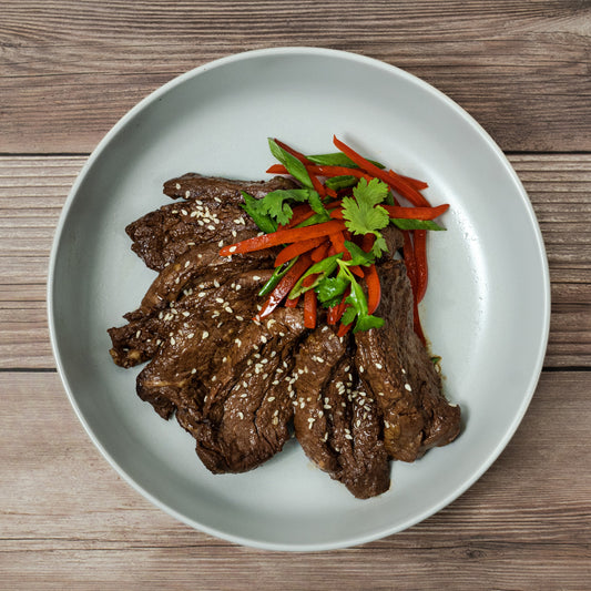 Asian Soy Garlic Sous-Vide Beef