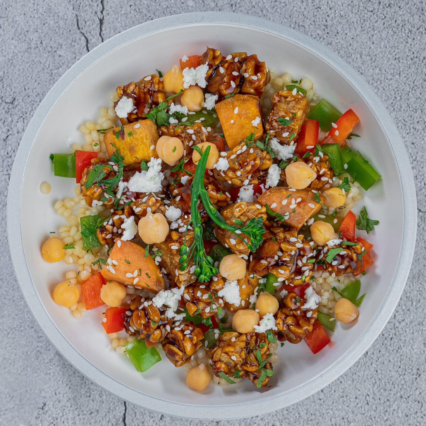 Tamarind Glazed Tempeh Bowl(P)