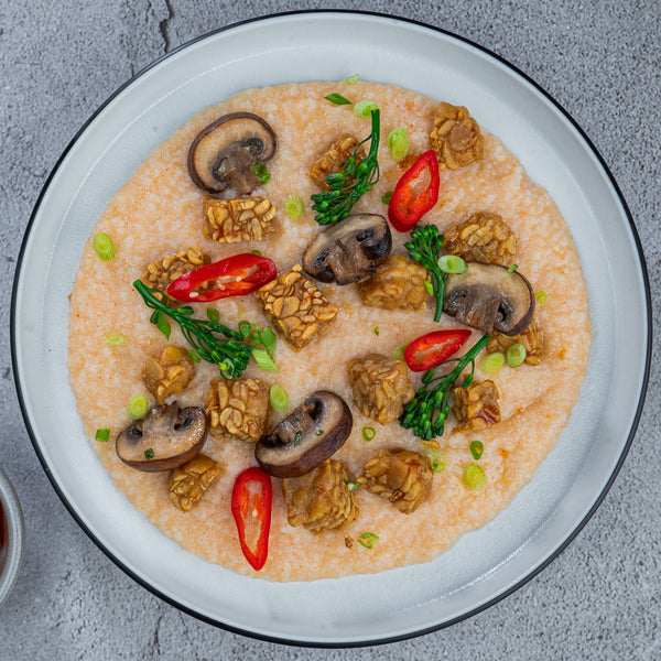 Tempeh Kimchi Porridge