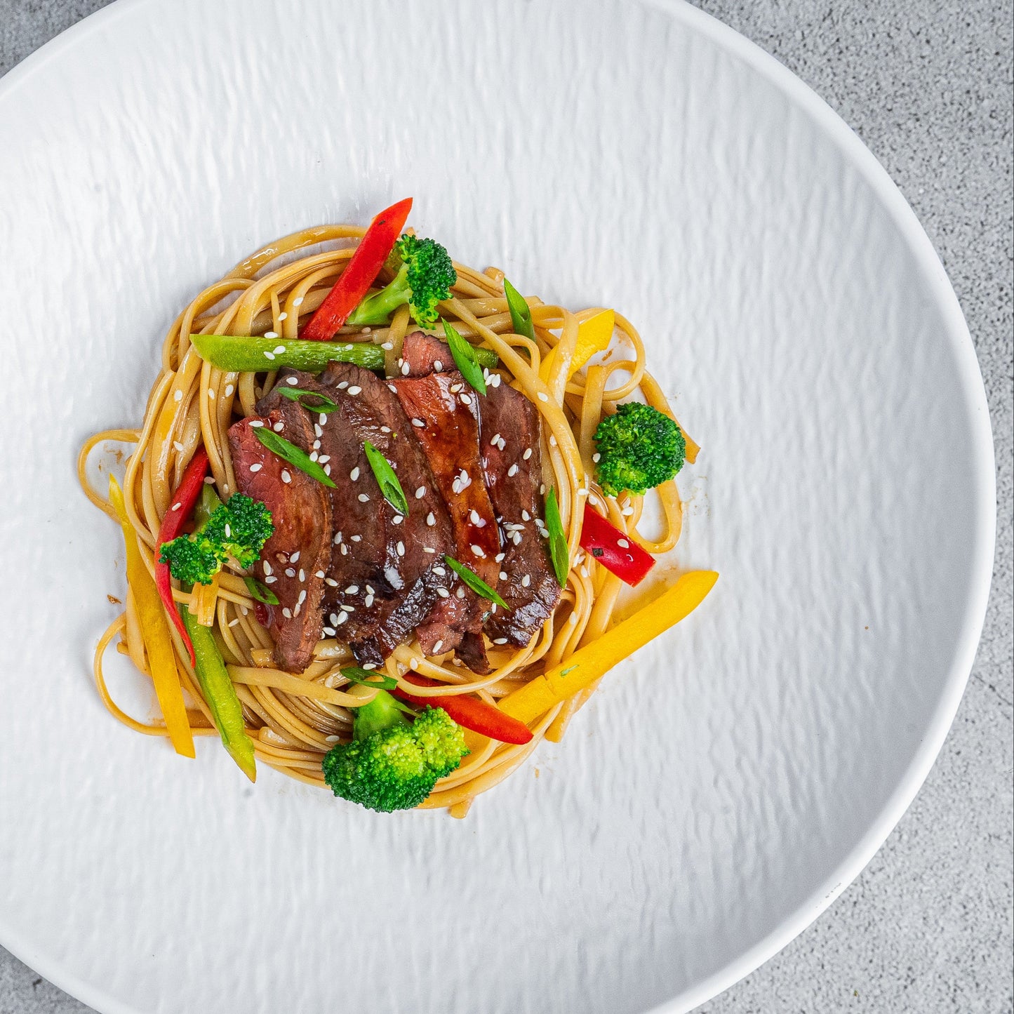 Teriyaki Beef with stir fried noodles(S)