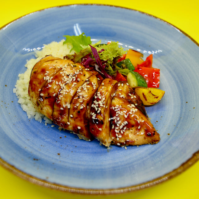 Teriyaki Chicken with Cauli Rice(B)