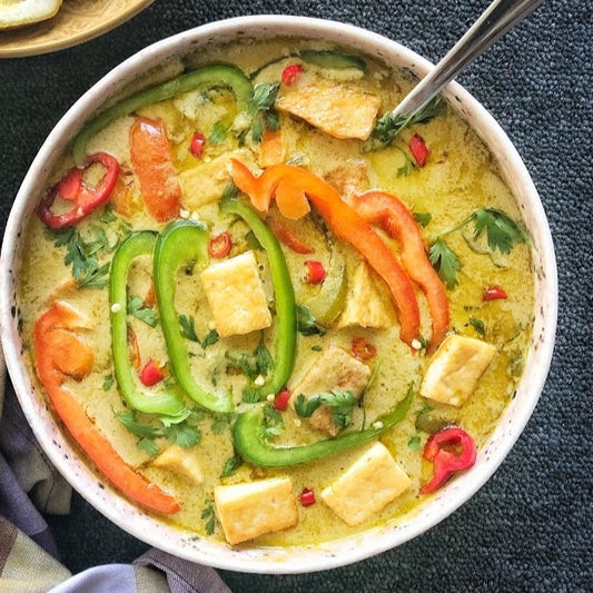 Vegan Thai coconut curry(P)