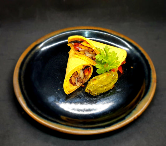 Vegan Quesadilla with Guacamole (P)