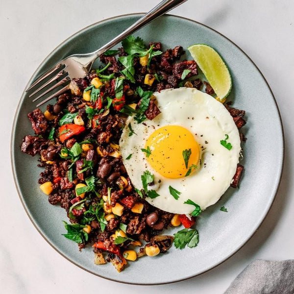 Breakfast Chicken & Turkey Bacon Hash(B)