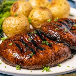 Skillet Vegan Mushroom Steak(P)