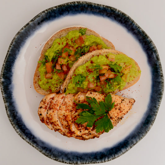 Cajun Chicken Bites with Sourdough Bread(S)