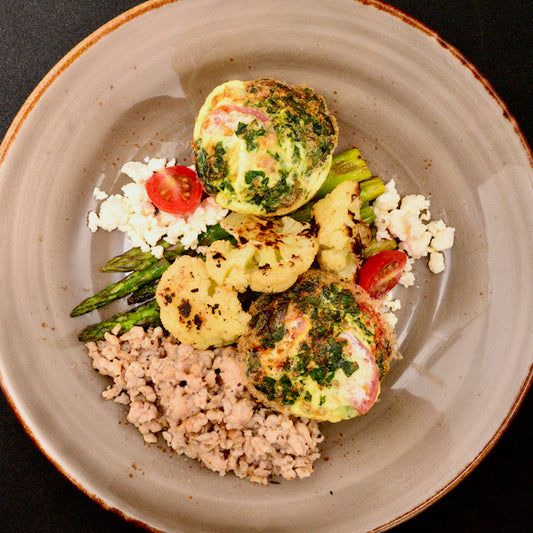 Cauliflower Crusted Frittata(S)