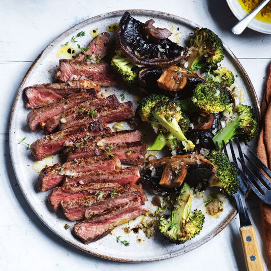 Skillet Tender Steak with Mushroom Sauce(S)