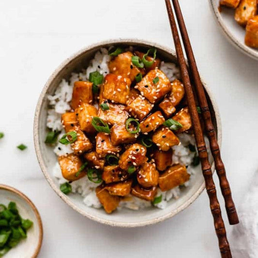 Sweet & Spicy Crispy Cottage Cheese (P)