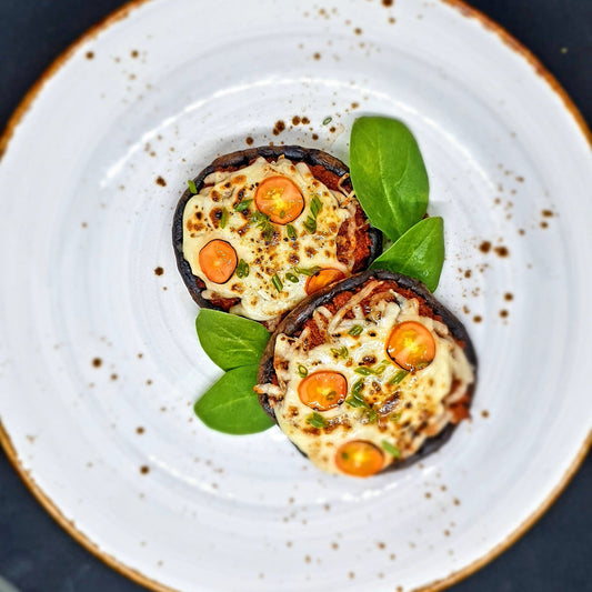 Beef-Stuffed Portobello Mushroom Pizza(S)