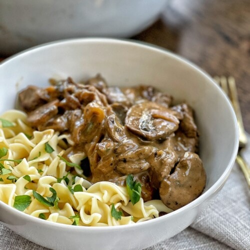 Beef Stroganoff(S)