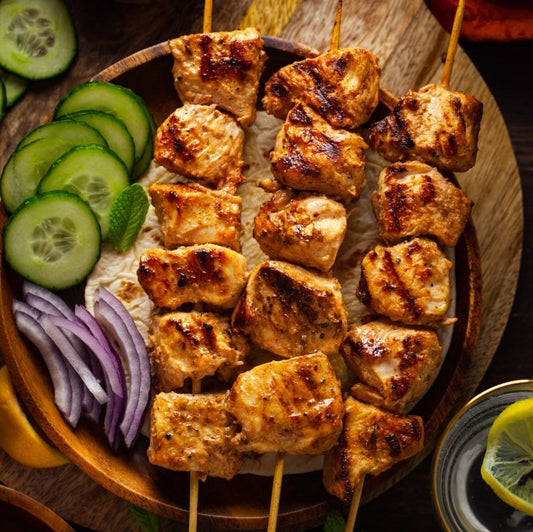 Shish Taouk with Hummus Dip(S)