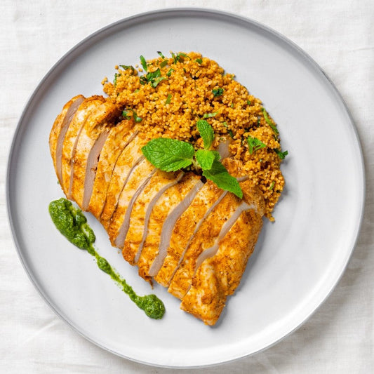 Tandoori Chicken with Cous Cous(B)